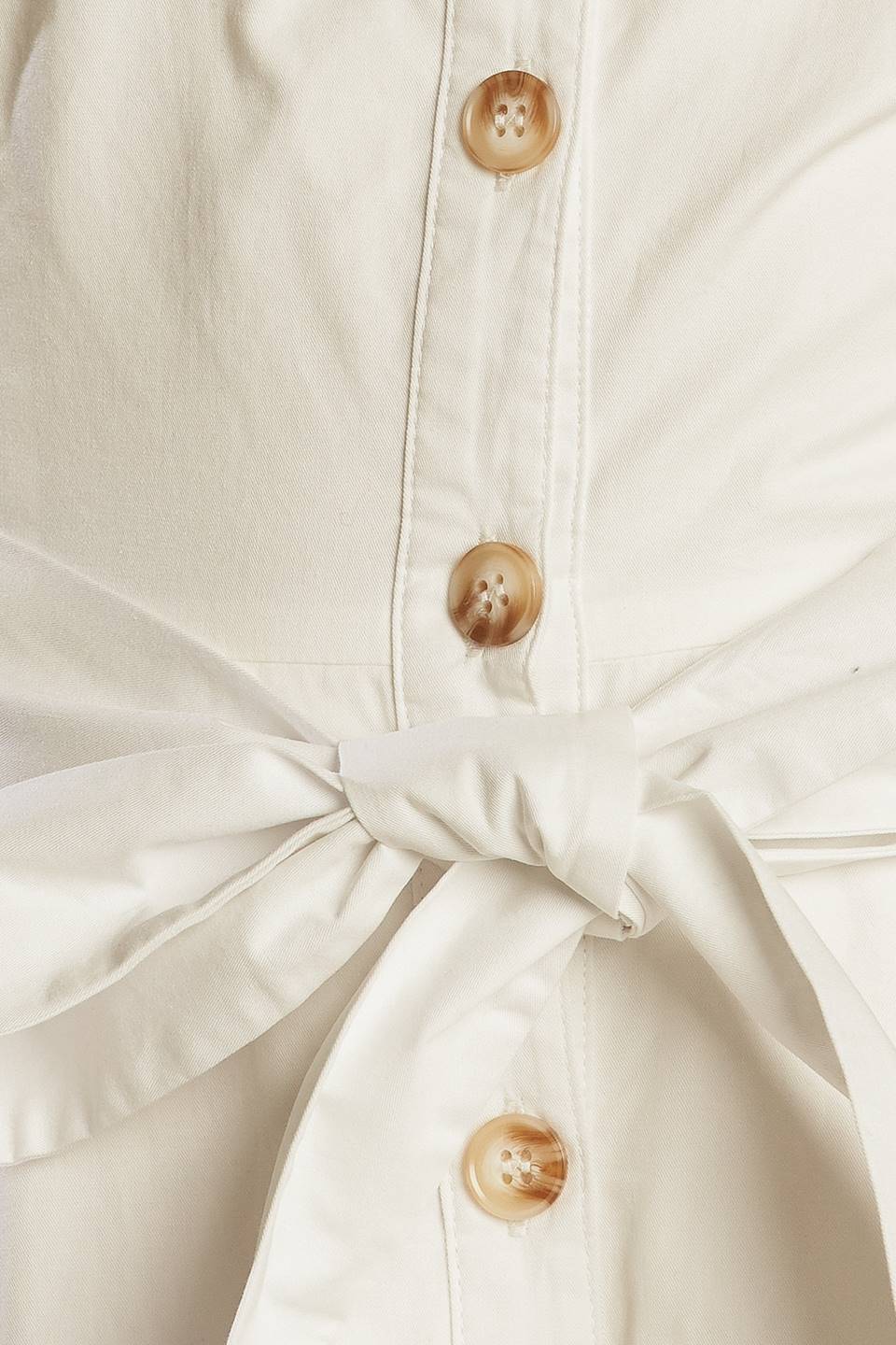 A DAY IN THE MEADOW WHITE WOVEN MIDI DRESS Flying Tomato